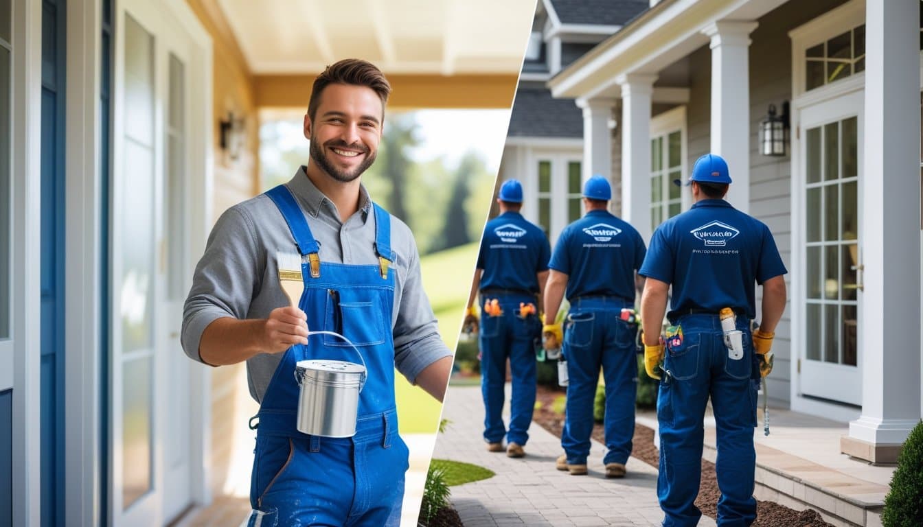 Benefits of Hiring Local Painters vs. Chain Contractors